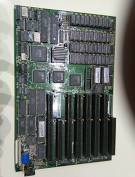 Immagine di una vecchia scheda madre con processore Intel 286
